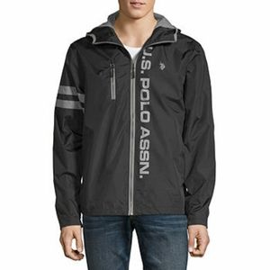 U.S. Polo Assn. Hooded windbreaker